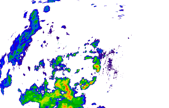 Meteoradar - aktuální srážky 2025-07-06 17:15:00