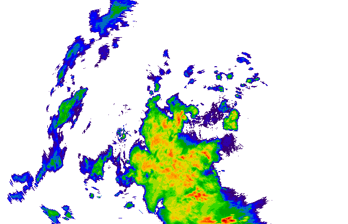 Meteoradar - aktuální srážky 2025-07-06 19:15:00