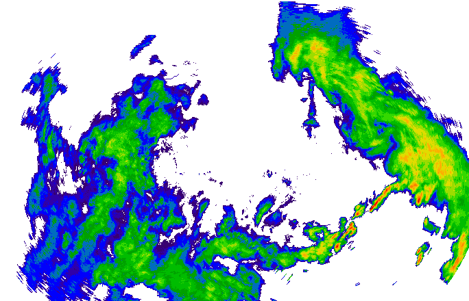 Meteoradar - aktuální srážky 2025-07-07 01:15:00