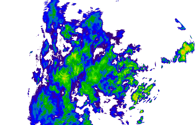 Meteoradar - aktuální srážky 2025-07-07 04:15:00