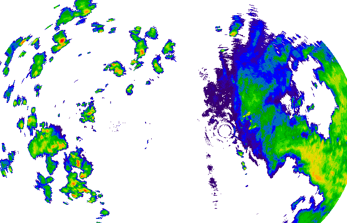 Meteoradar - aktuální srážky 2025-07-07 16:00:00