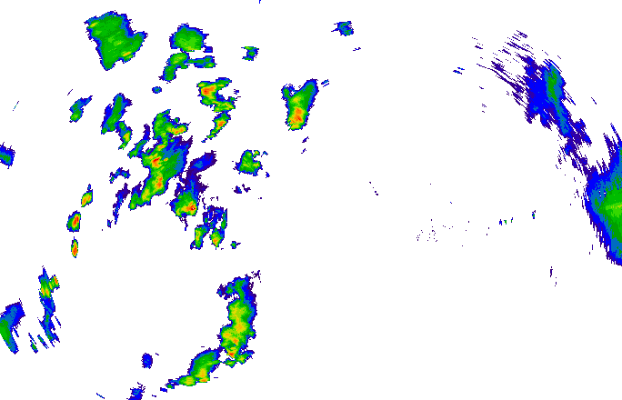Meteoradar - aktuální srážky 2025-07-07 18:30:00