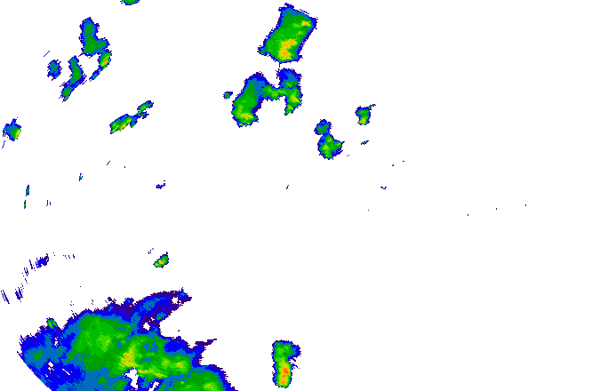 Meteoradar - aktuální srážky 2025-07-07 20:45:00