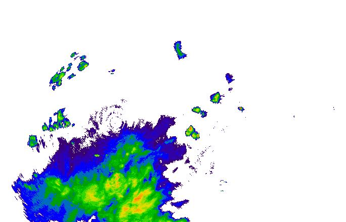 Meteoradar - aktuální srážky 2025-07-07 23:15:00