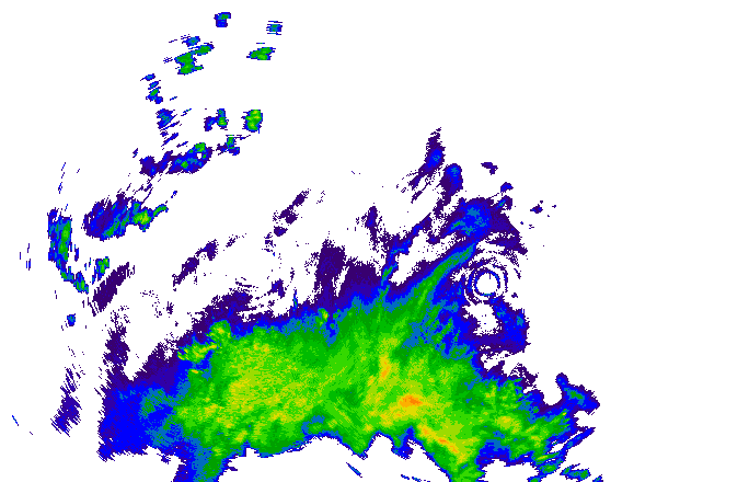 Meteoradar - aktuální srážky 2025-07-08 03:45:00