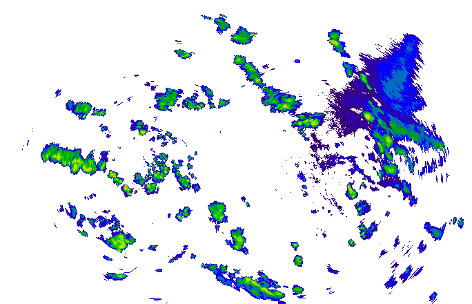 Meteoradar - aktuální srážky 2025-07-09 17:15:00