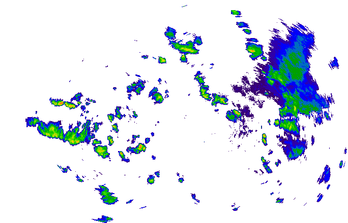 Meteoradar - aktuální srážky 2025-07-09 18:30:00