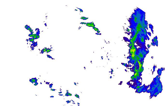 Meteoradar - aktuální srážky 2025-07-10 00:15:00