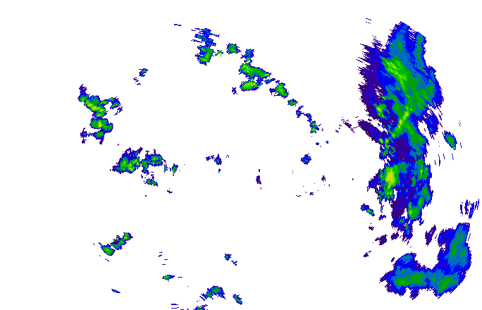 Meteoradar - aktuální srážky 2025-07-10 01:00:00