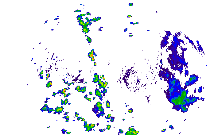 Meteoradar - aktuální srážky 2025-07-10 13:30:00