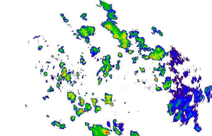 Meteoradar - aktuální srážky 2025-07-10 17:15:00
