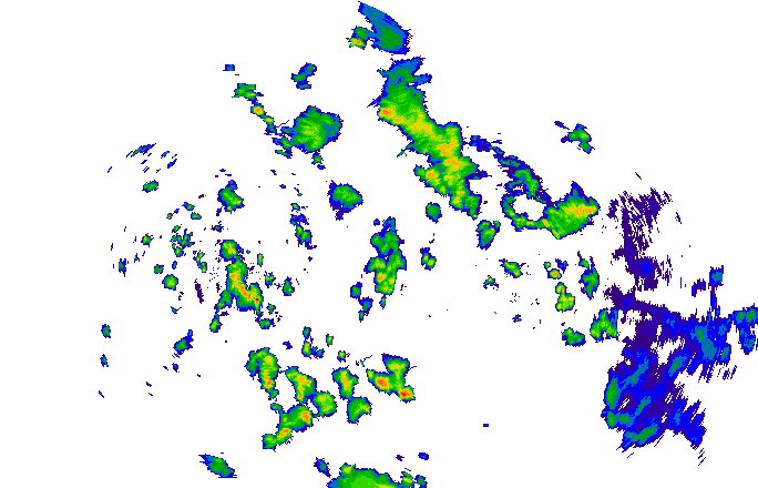 Meteoradar - aktuální srážky 2025-07-10 17:45:00