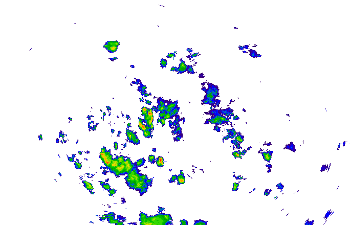 Meteoradar - aktuální srážky 2025-07-10 20:30:00