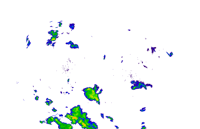 Meteoradar - aktuální srážky 2025-07-10 22:45:00