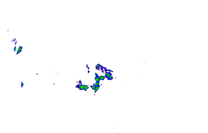 Meteoradar - aktuální srážky 2025-07-11 03:45:00