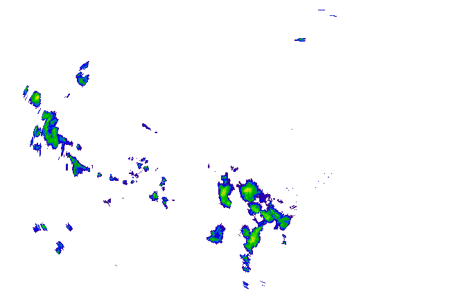Meteoradar - aktuální srážky 2025-07-11 05:45:00