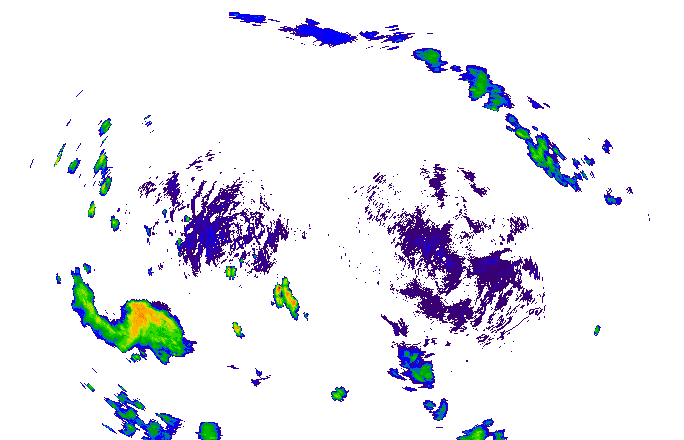 Meteoradar - aktuální srážky 2025-07-11 10:30:00