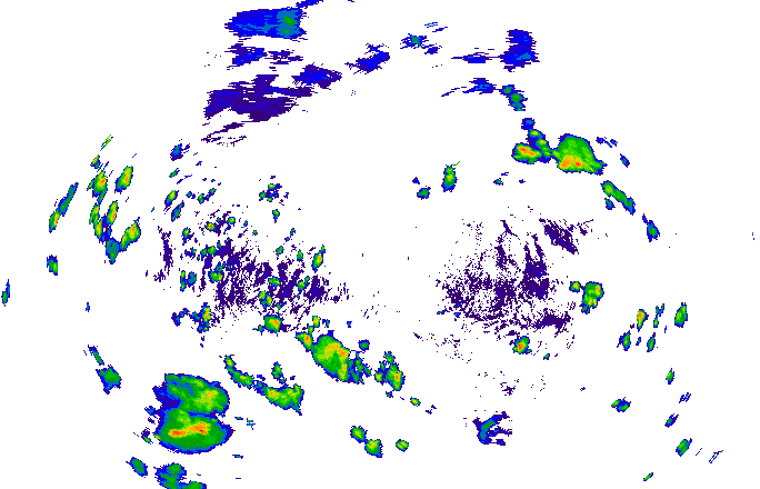 Meteoradar - aktuální srážky 2025-07-11 11:45:00