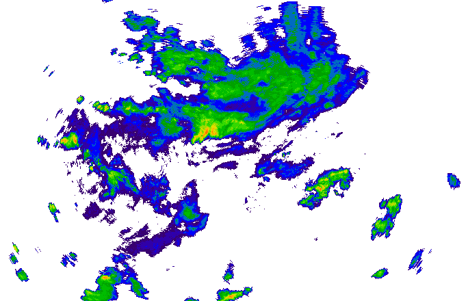 Meteoradar - aktuální srážky 2025-07-11 20:45:00