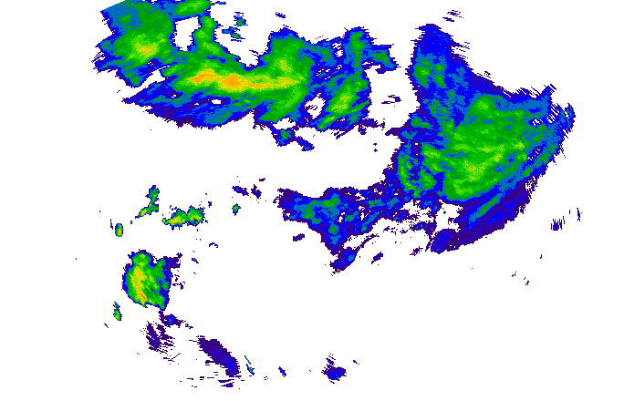 Meteoradar - aktuální srážky 2025-07-12 01:45:00