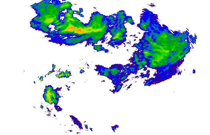 Meteoradar - aktuální srážky 2025-07-12 02:00:00