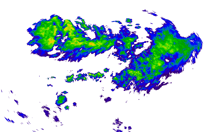Meteoradar - aktuální srážky 2025-07-12 03:45:00