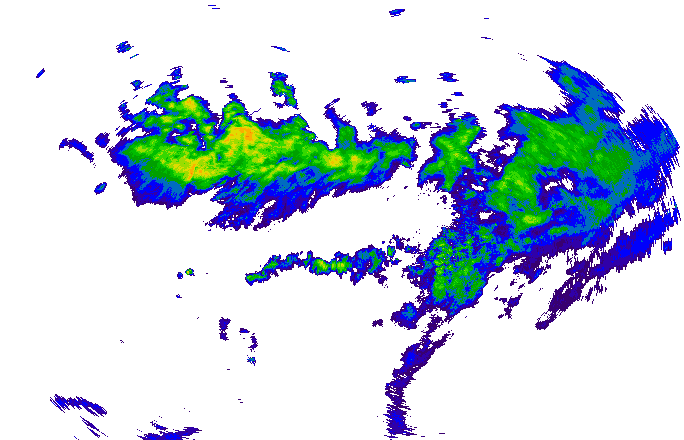 Meteoradar - aktuální srážky 2025-07-12 04:45:00