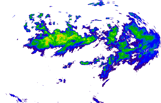 Meteoradar - aktuální srážky 2025-07-12 05:30:00