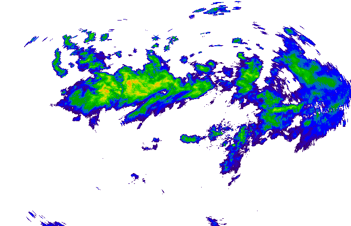 Meteoradar - aktuální srážky 2025-07-12 05:45:00