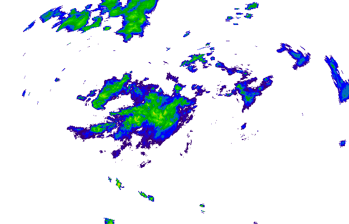 Meteoradar - aktuální srážky 2025-07-12 09:00:00