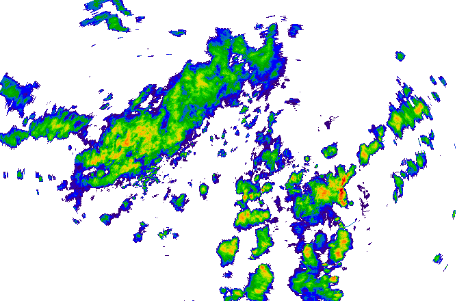 Meteoradar - aktuální srážky 2025-07-12 16:00:00