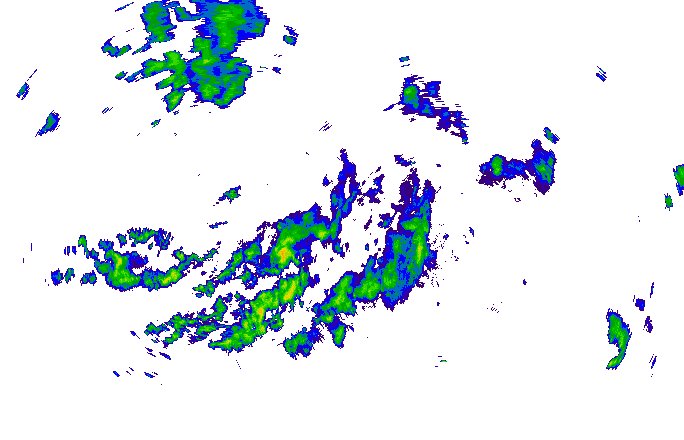Meteoradar - aktuální srážky 2025-07-12 22:00:00