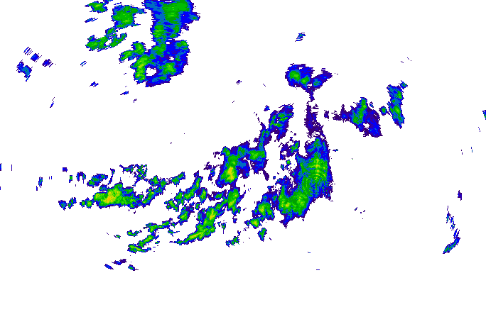 Meteoradar - aktuální srážky 2025-07-12 22:45:00