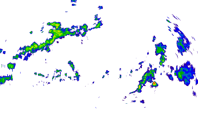 Meteoradar - aktuální srážky 2025-07-13 05:30:00