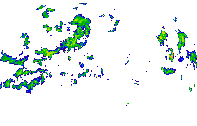 Meteoradar - aktuální srážky 2025-07-13 07:30:00