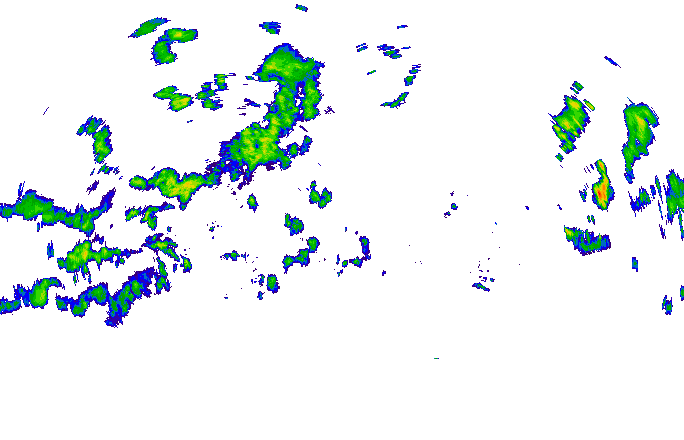 Meteoradar - aktuální srážky 2025-07-13 07:45:00