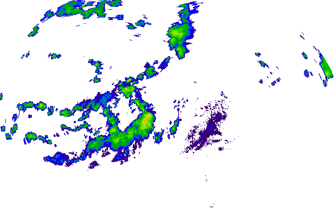 Meteoradar - aktuální srážky 2025-07-13 10:30:00