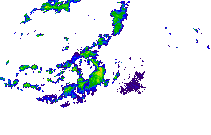 Meteoradar - aktuální srážky 2025-07-13 11:00:00