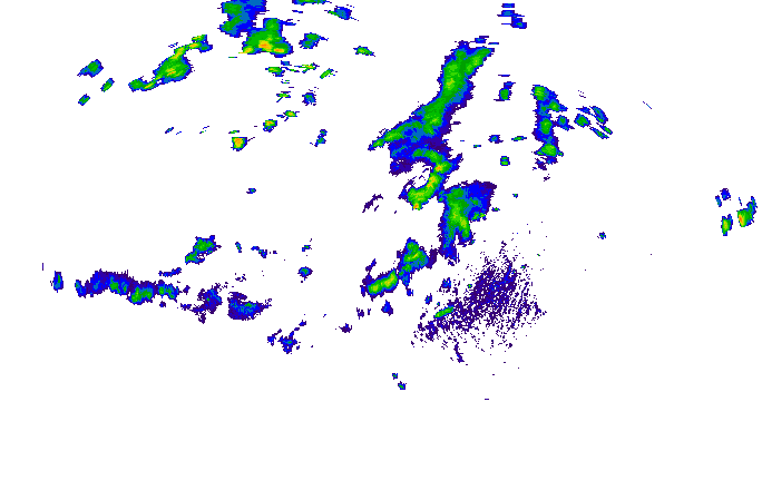 Meteoradar - aktuální srážky 2025-07-13 13:00:00