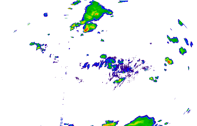 Meteoradar - aktuální srážky 2025-07-13 17:15:00
