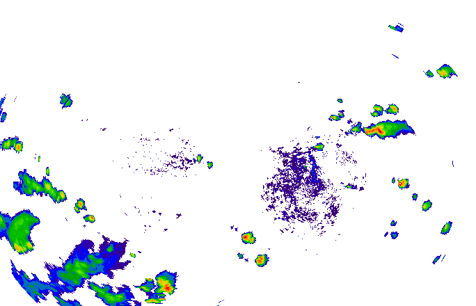 Meteoradar - aktuální srážky 2025-07-14 13:00:00