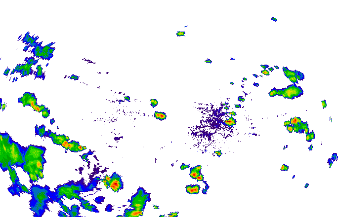 Meteoradar - aktuální srážky 2025-07-14 14:00:00