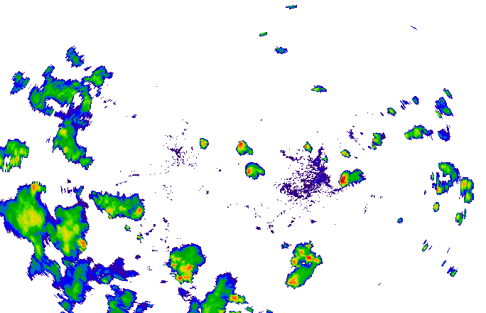 Meteoradar - aktuální srážky 2025-07-14 14:45:00