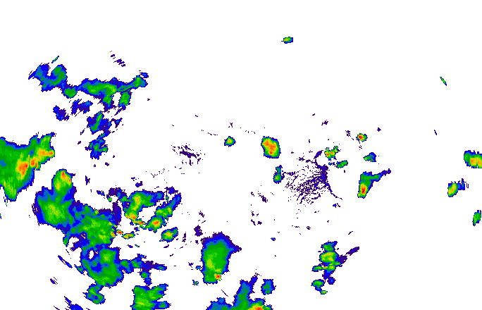 Meteoradar - aktuální srážky 2025-07-14 15:45:00