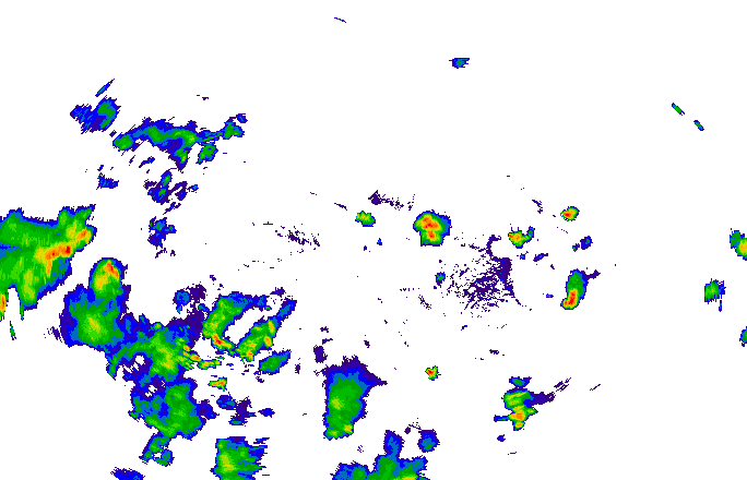 Meteoradar - aktuální srážky 2025-07-14 16:00:00