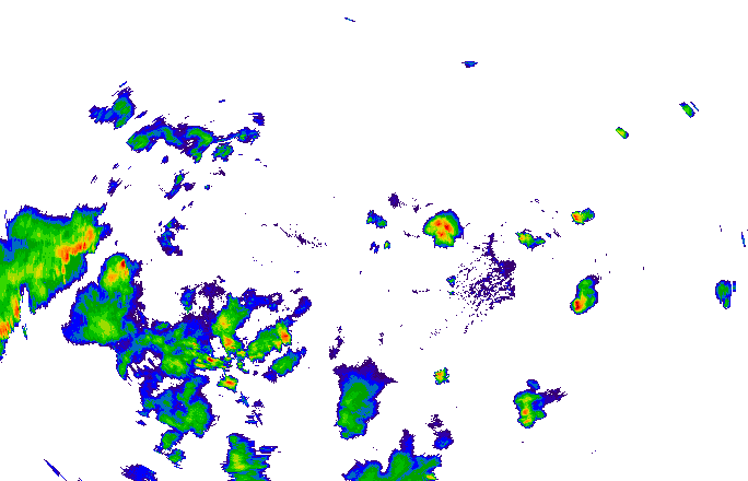 Meteoradar - aktuální srážky 2025-07-14 16:15:00