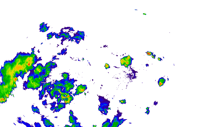 Meteoradar - aktuální srážky 2025-07-14 17:00:00