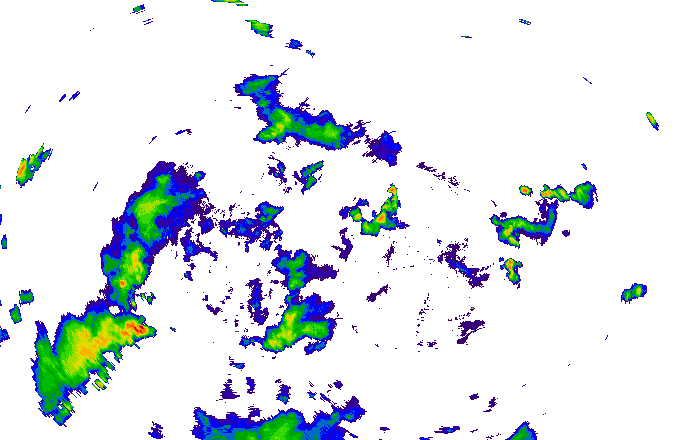 Meteoradar - aktuální srážky 2025-07-14 19:00:00