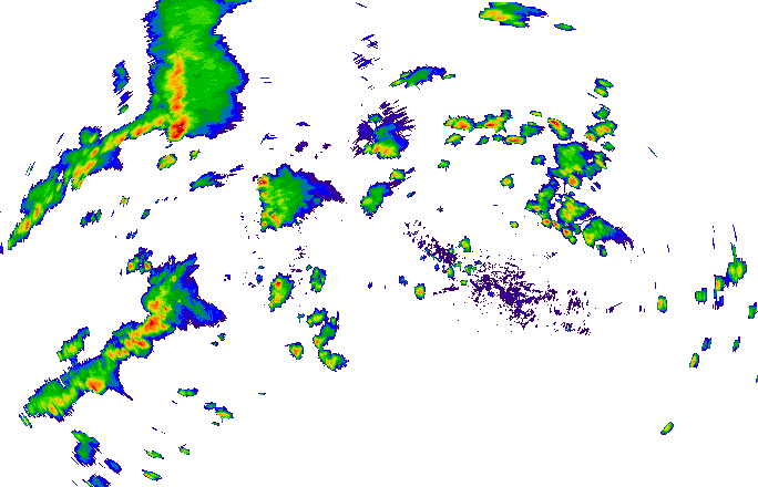Meteoradar - aktuální srážky 2025-07-15 12:45:00