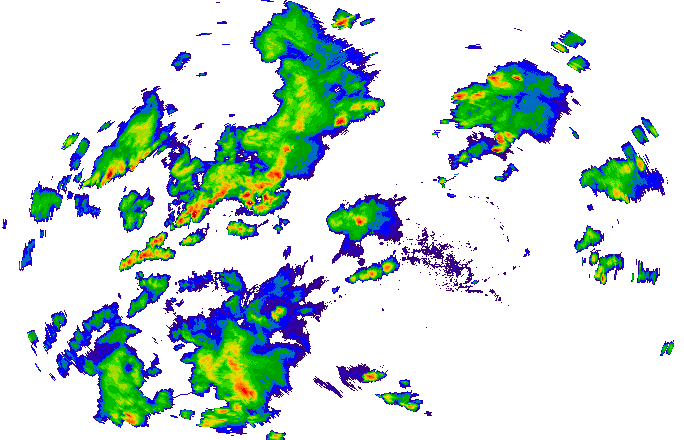 Meteoradar - aktuální srážky 2025-07-15 15:30:00